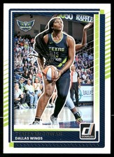 Teaira McCowan 2025 Donruss WNBA #57 Dallas Wings