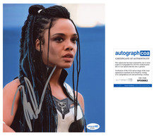 Tessa Thompson 'Thor: Love And Thunder' Signed 8x10 Photo 'Valkyrie' ACOA