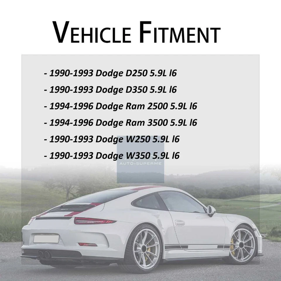 适用于道奇 W350 1990 - 1993 道奇 W250 1990 - 1993 动力转向泵 BBB Industries — 第 2/4 张图片