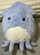 NUEVO Squishmallows STACY 13" Peluche Calamar Nuevo con Etiquetas Pulpo Azul