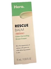 ORIGINAL HERO COSMETICS Rescue Balm Red Color Correcting Green Cream 15ml