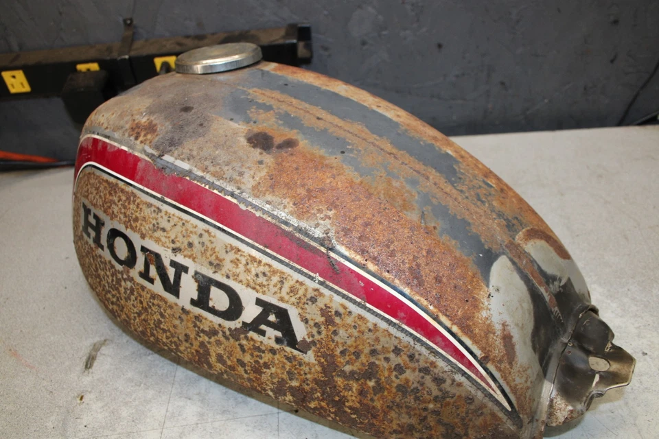 Honda SL100 1973 Motosport 100 tanque de gasolina depósito de gasolina 0087.Zx Foto 4 de 4