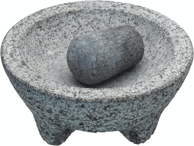 Kitchencraft World of Flavours   Molcajete  Mexikanisches Mörser Und Stößel Set,