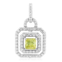 Sphen Sterling Silber AnhäNger 0,57Ct Madagaskar
