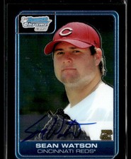 2006 Bowman Draft Picks & Prospects Sean Watson Chrome Draft Picks HSC
