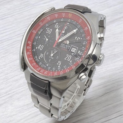 [Limited] ORENT Orient Marcus Gronholm Collection Chronograph Date Black Dial