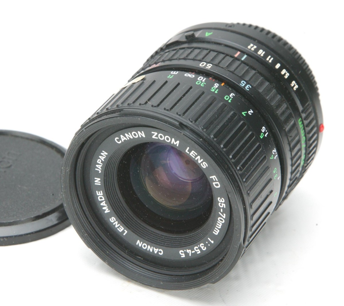 Vintage Canon FD 35-70mm f3.5-4.5 Zoom F/Manual Focus Cameras A-1