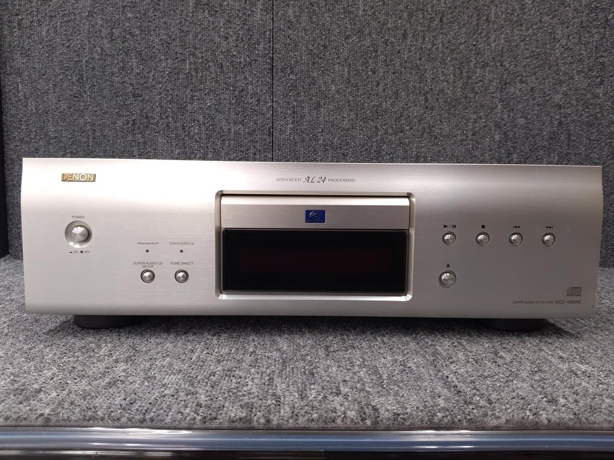 Denon DCD-1650AE SACD Player Good Condition from Japan w