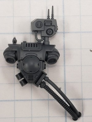 Warhammer 40k Deathwatch Bits Kill Team Gravis Heavy Weapon Backpack #63