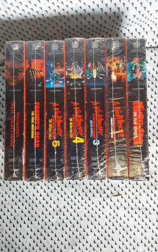 The Nightmare on Elm Street Collection VHS Box Set 1999 Horror 1-7 Wes Craven - Picture 6 of 9