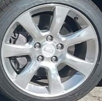 2016 Ats Oe Wheel Sdn 17x8 7 Spoke Polished Opt Q5u Cadillac