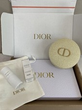 Dior Lot: Gold Jewelry Travel Pouch, Gris Dior Perfume, Dior Makeup Remover