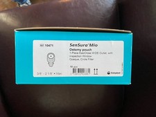 10 COLOPLAST 10471 SenSura Mio Ostomy Pouch EasiClose Wide Outlet Ex 2026-27 New