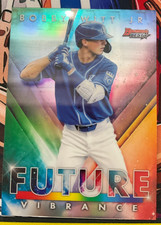 2021 Bowmans Best Baseball #BFV-27 Bobby Witt Jr. Future Vibrance