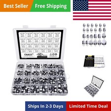 430PCS Assorted SMD Aluminum Electrolytic Capacitor Kit 24 Values 6.3V-50V