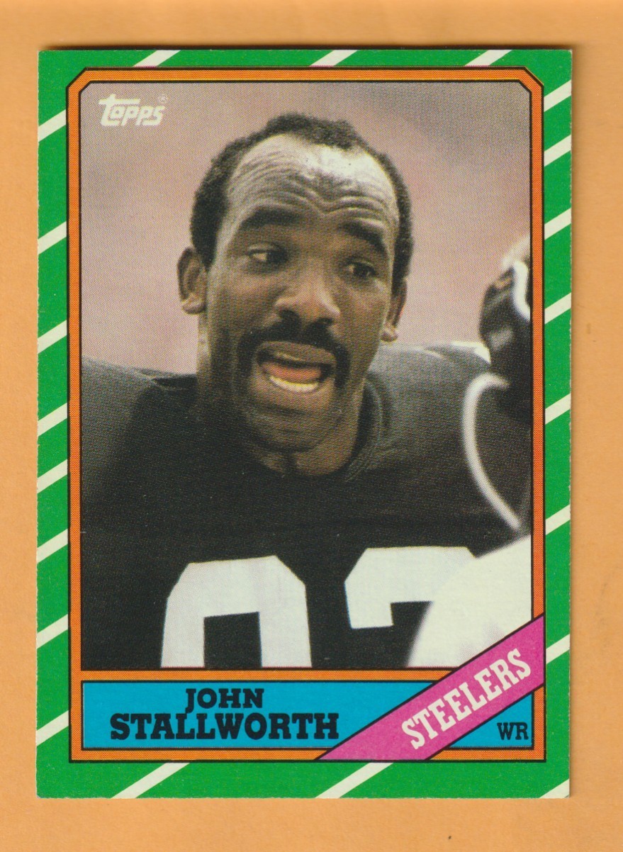 John Stallworth Pittsburgh Steelers 1986 Topps #285 HOF Tuscaloosa Alabama