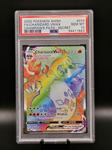 Charizard VMAX graded PSA 10 for sale on eBay