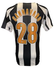 FABIO CANNAVARO SIGNED JUVENTUS 2004/05 HOME SHIRT (ACG CERT AG17443)