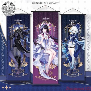 ZPPLD Genshin Impact Poster Genshin Impact Hu Tao Poster à roulettes