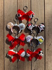 Llavero mini orejas de Disney hecho a mano, Minnie Mickey, Bambi, coches y más