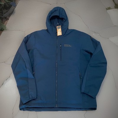 Eddie Bauer Astro-Air Hybrid Hooded Jacket Marine New W/Tags Men's