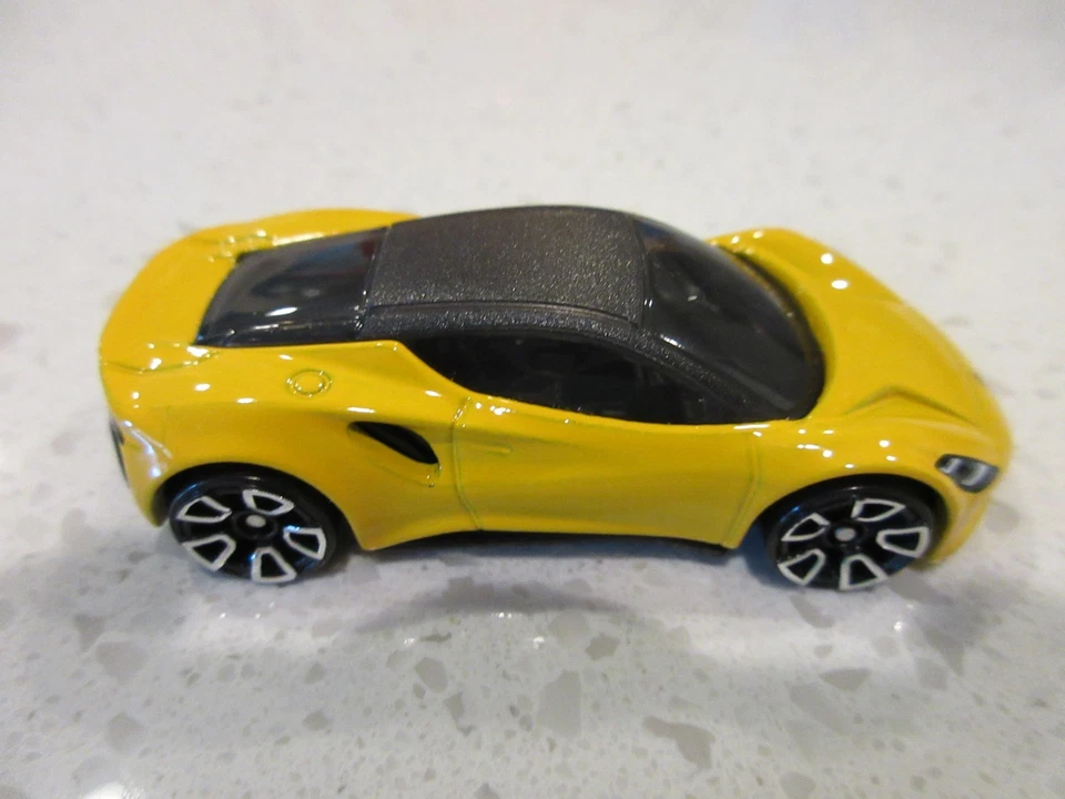 2025 Hot Wheels Lotus Emira Yellow 1:64 DIECAST Toy Race Sports Car - Image 2 of 4