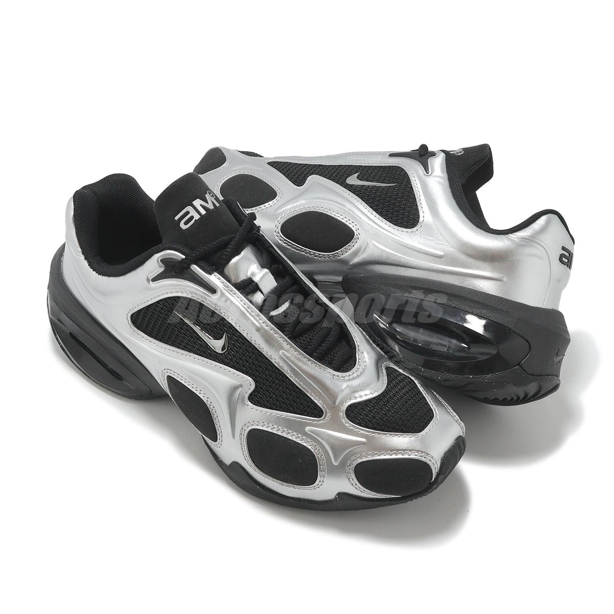 Nike Wmns Air Max Muse Black Metallic Silver Women Unisex Casual