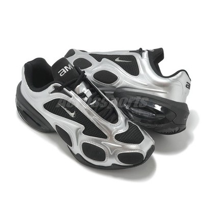 Size 14.5 - Nike Air Max Muse Black Metallic Silver W for sale