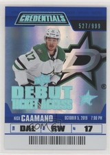 2019 Upper Deck Credentials Debut Ticket Access /999 Tier 1 Nick Caamano #53 0c2