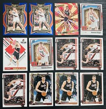 Donovan Clingan Collection 12 Cards M/NM 2024-26 Portland Trailblazers (6) RCs