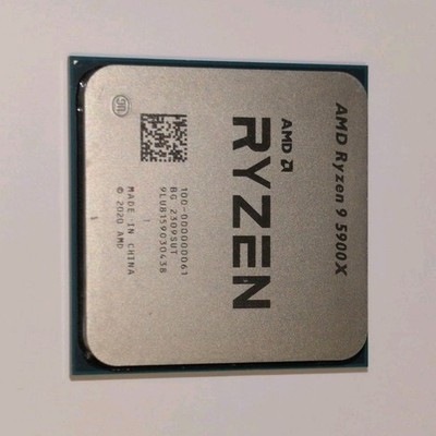 AMD Ryzen 9 5900X CPU Processor 12-Core 24-Thread Desktop MPN 100