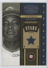 2004 Donruss Throwback Threads Century Stars 192/1500 Joe Morgan #CS-24 HOF w8t