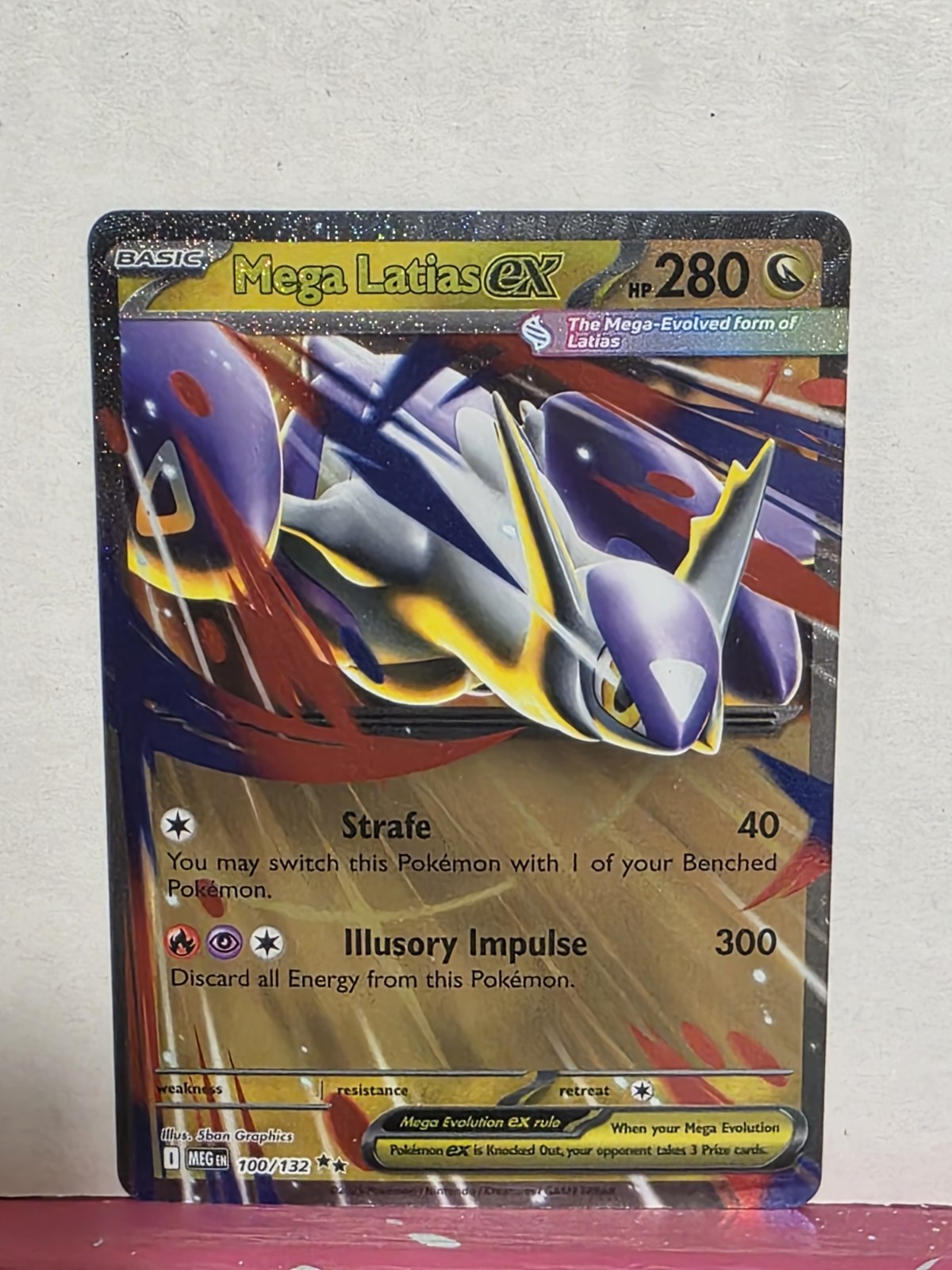 Mega Latias ex 100/132 Me01: Mega Evolution Holo