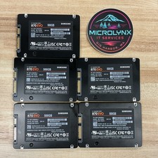 Samsung 870 EVO 500GB 2.5" SATA III Internal SSD (MZ-77E500) (Quantity 5)