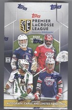 2022 Topps Premier Lacrosse League Hobby Box Sealed