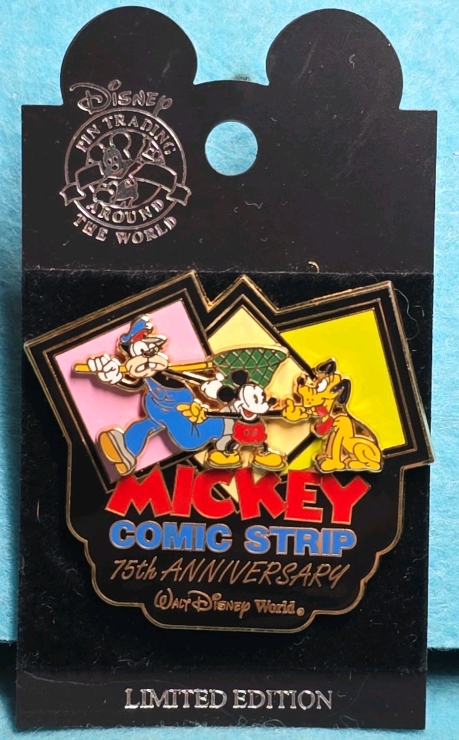 WDW - Mickey Mouse Comic Strip - 75th Anniversary LE 1500 Disney Pin 36279