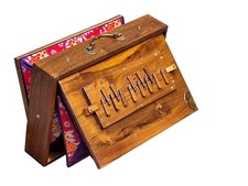Shruti Box 15", Legno di Teak Tuned to 432 Hz, Shruti Box With Carry Bag,...
