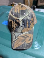 U.S. AIR FORCE Hat USAF Military Cap Embroidered Adjustable 
