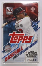 2021 Topps Baseball Update Series Factory Sealed Hobby Box 1 Auto Per Box