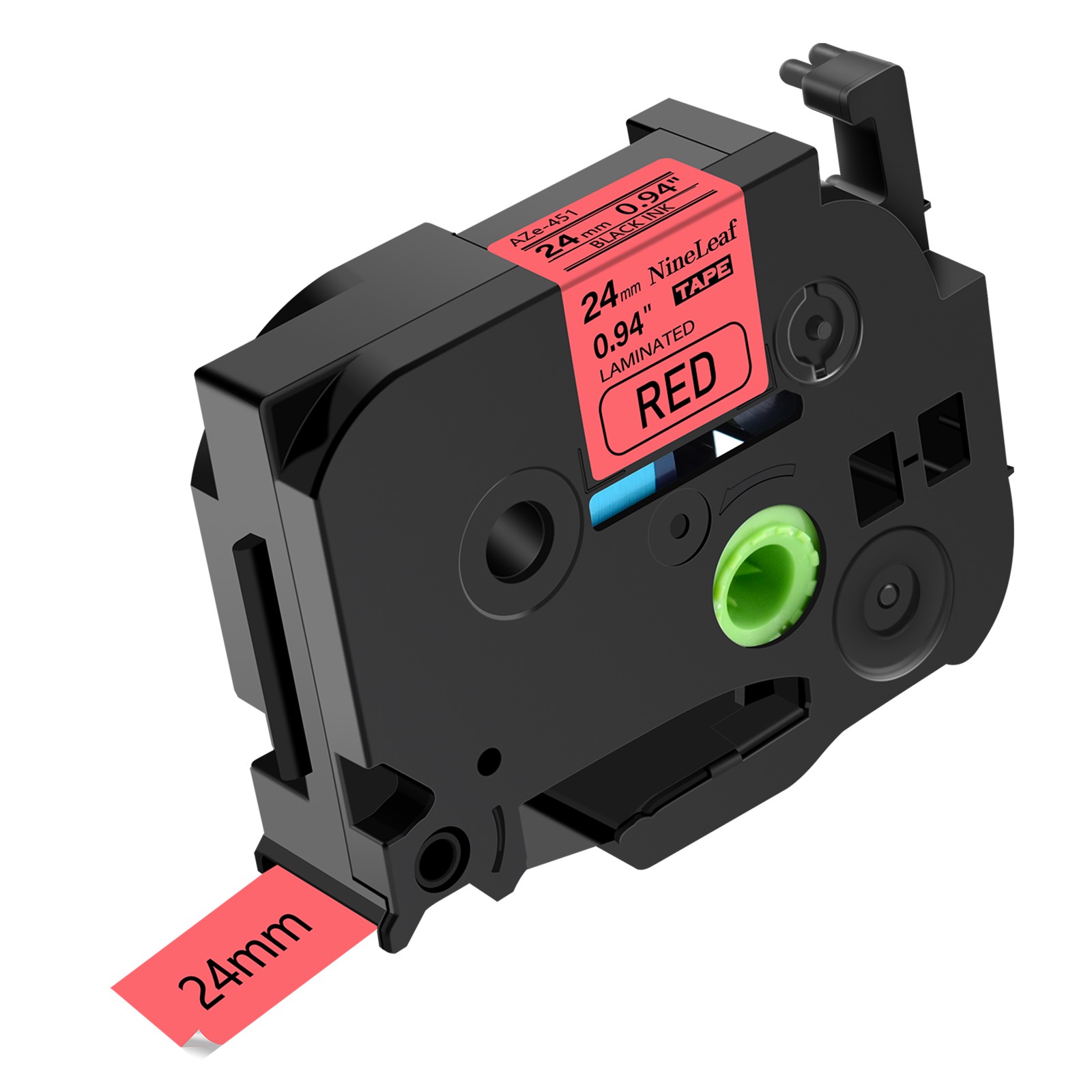 30PK TZe451 Compatible Label Tape for Brother P-touch 24mm Black on Red PT-P700