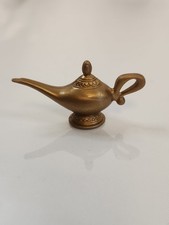 Disney's Aladdin GENIE LAMP Magic Message Lamp dated 1992 Mattel Loose
