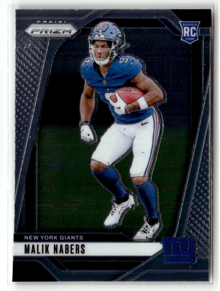 Malik Nabers 2024 Panini Prizm Football #370 RC