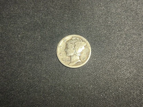 1926-S Silver Mercury Dime Good Condition