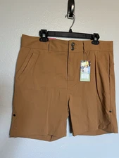 Sherpa Bara Shorts Caramel Womens Shorts Size X Large (US 12) Hiking Climbing