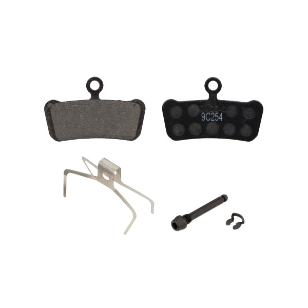 PASTIGLIE FRENO SRAM GUIDE ORGANICA QUIET ACCIAIO SET PER MTB E BICI DA CORSA foto 5
