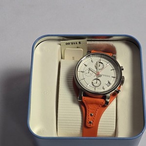 Fossil Orange Watch | eBay display picture 3