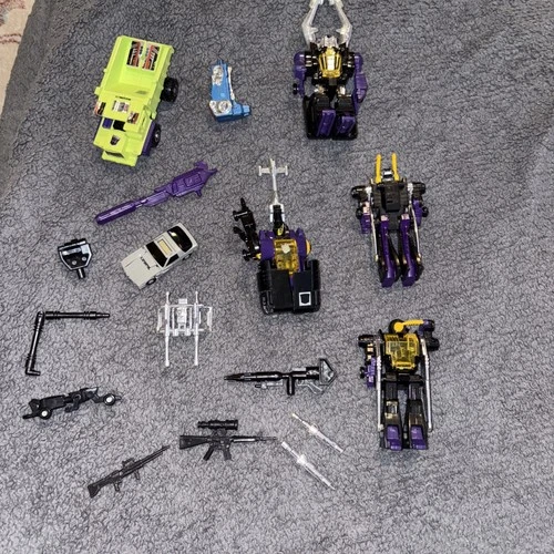 Huge Vintage 1980s Hasbro G1 Transformers AUTOBOTS Lot Figures & Accessories