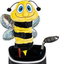 Daphne  S Bee Hybrid Headcover  Premium Hybrid and Fairway Wood Headcovers  Fun