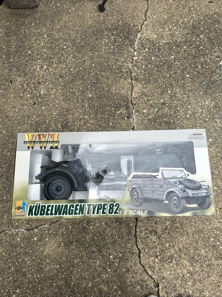 DAK Kübelwagen Type 82 Pkw. K1 Volkswagen 1:6 Model Kit Bausatz Dragon