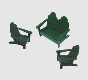 dollhouse adirondack chairs